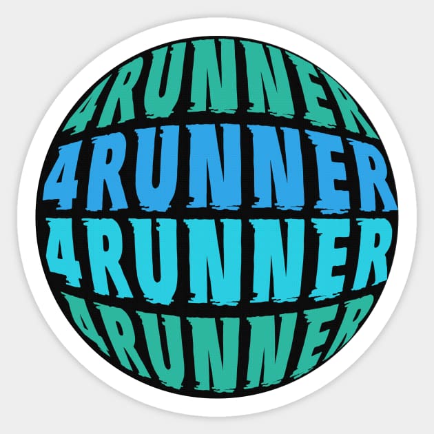 4 Runner Adventure Sticker by timegraf